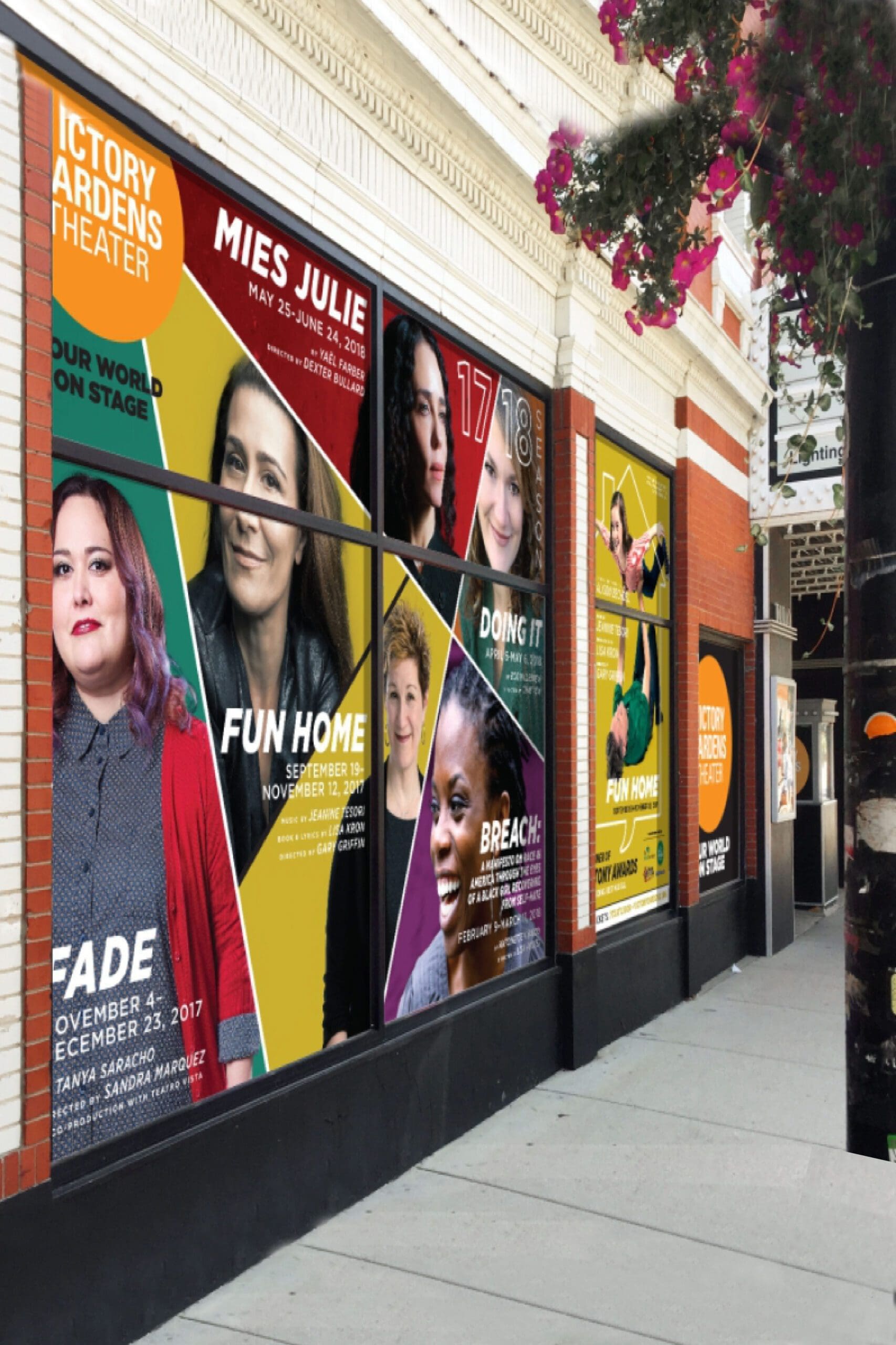 Custom Window Graphics design for storefront branding and advertising