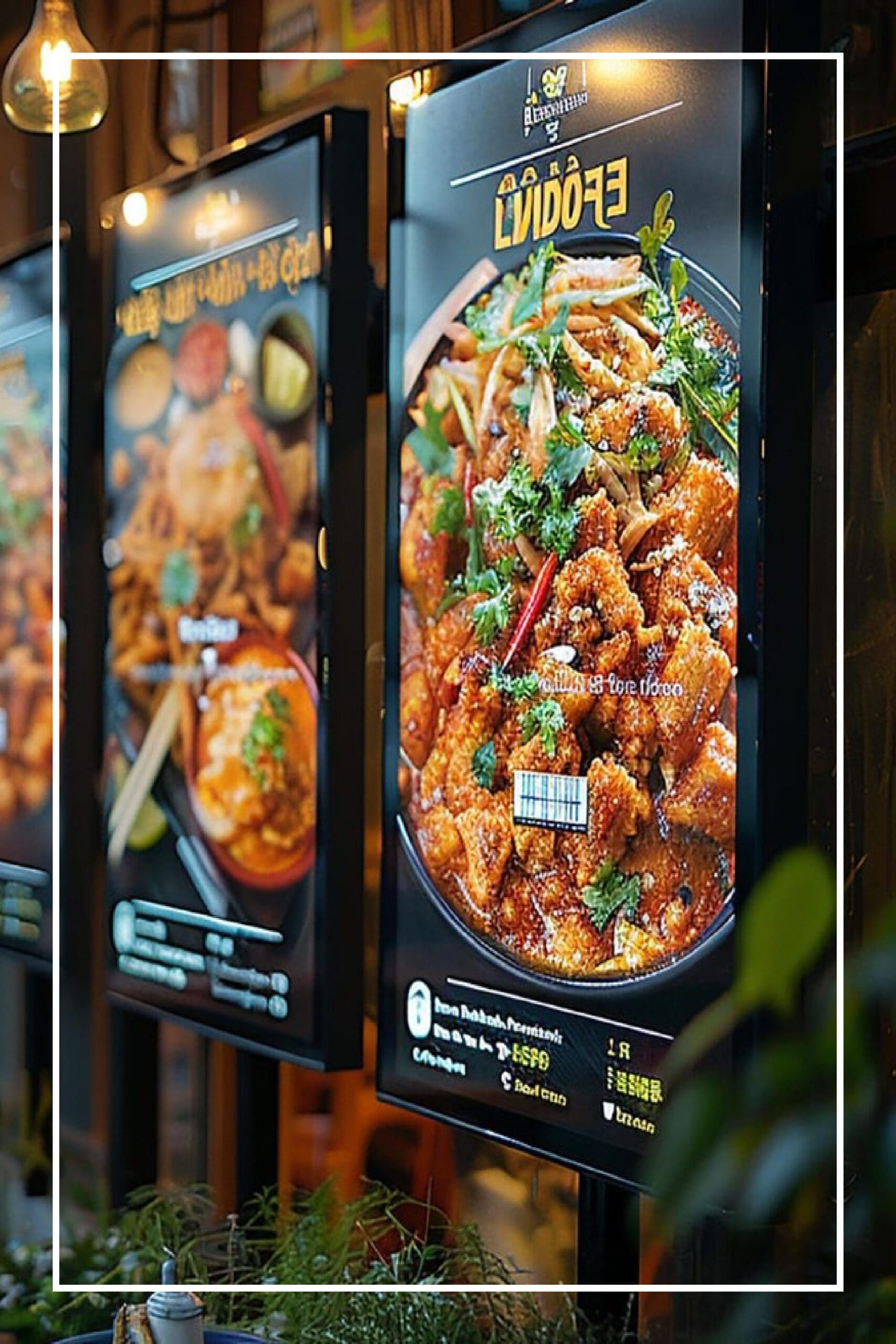 Digital TV Menu Boards for Restaurants in Dallas