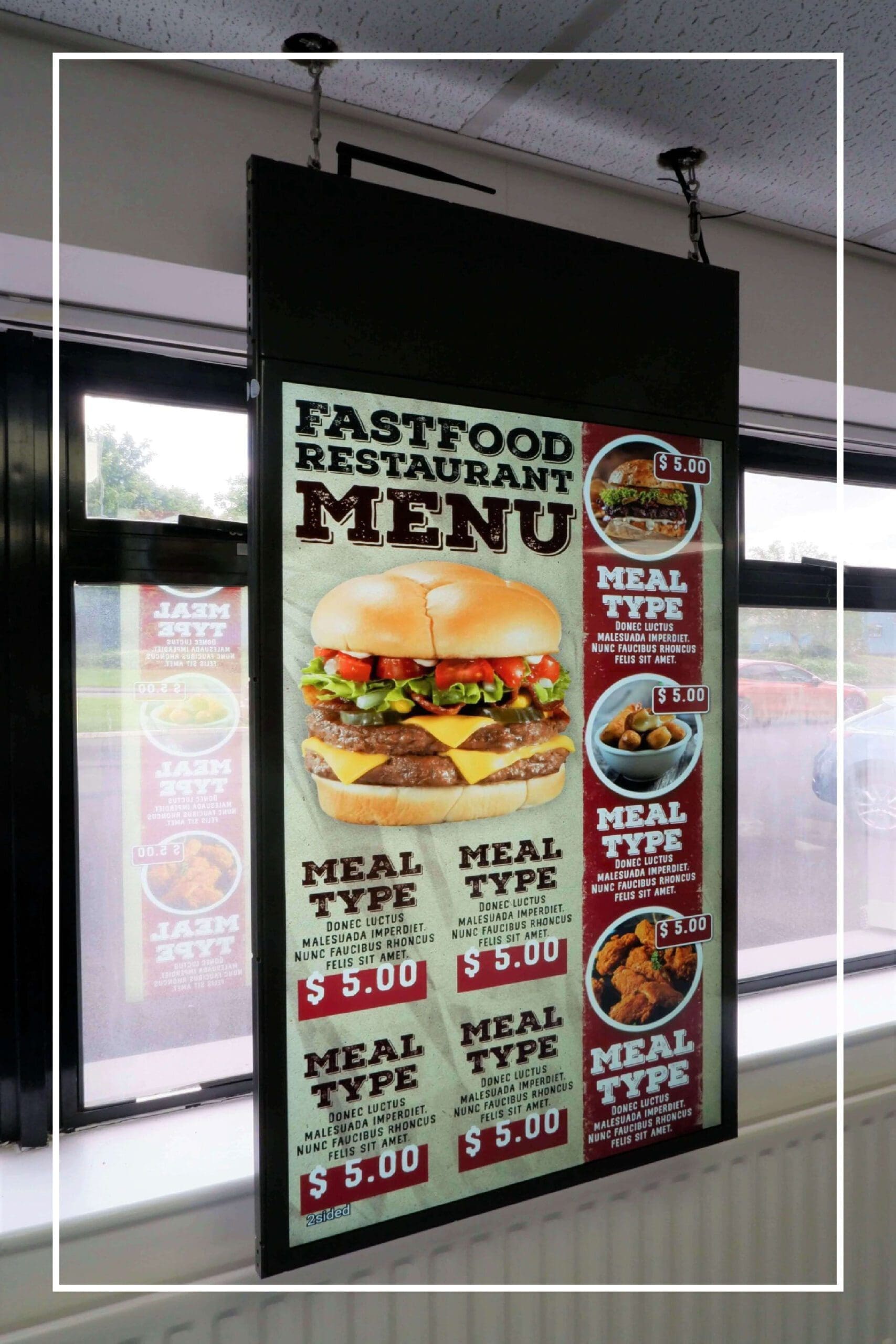 Digital TV Menu Boards for Restaurants in Dallas